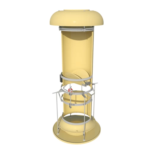 Приточный дымоход с автоматической рециркуляционной дымоходной системой ARC-D