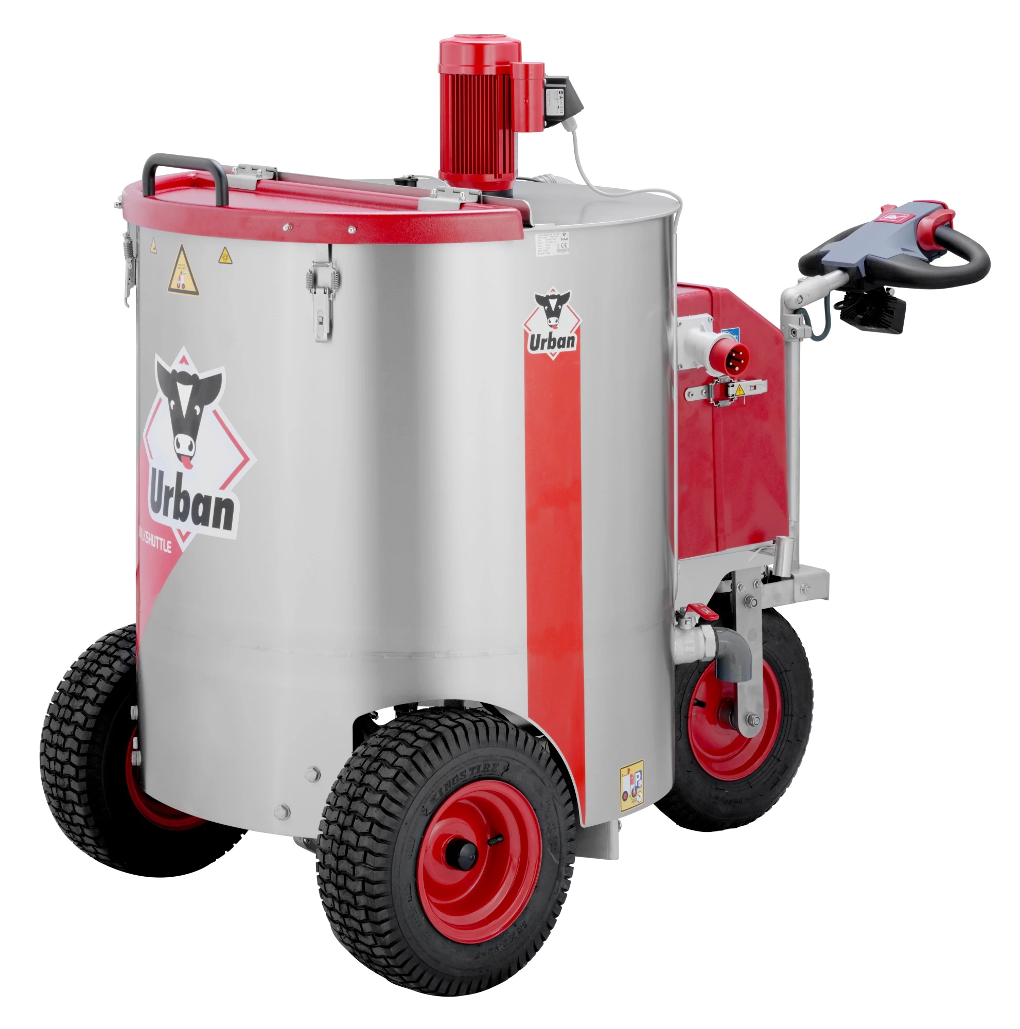 Молочное такси с пастеризацией и электроприводом, 250л