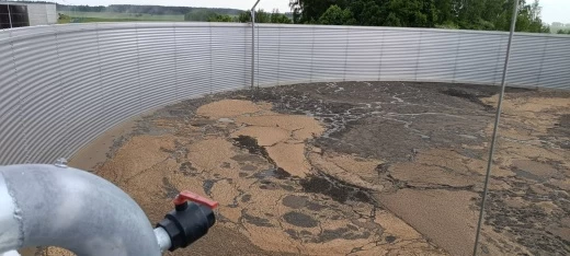 Емкость для навоза из нержавеющей стали