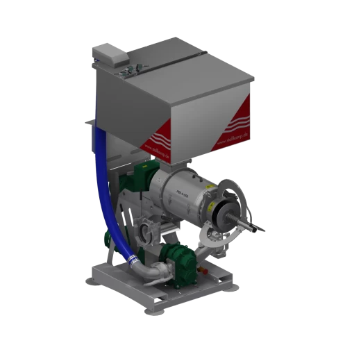 Прессо-шнековый сепаратор в качестве мобильной системы “Small” PSS-mEl