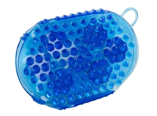 Магнитная массажная расческа Сurry, синяя