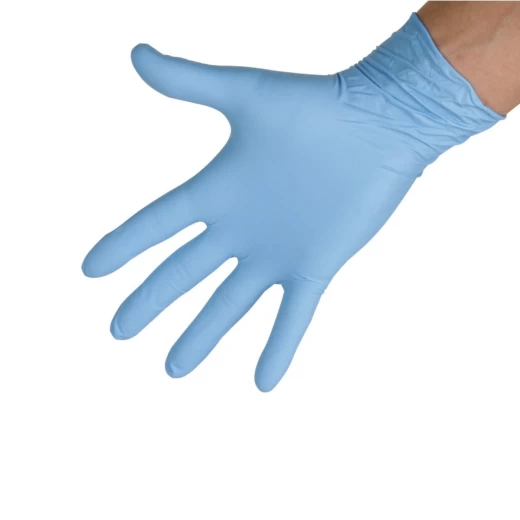 Перчатки нитриловые, увеличенный размер экстра большой (XL)