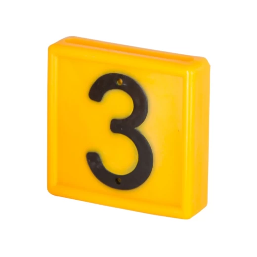 208483 Цифровой блок 3, желтый  Kerbl