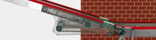 Конвейер сбора и транспортировки яиц LUBING