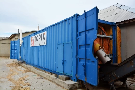 Фильтрационно-сушильная установка для производства подстилки BRS 1000/2000