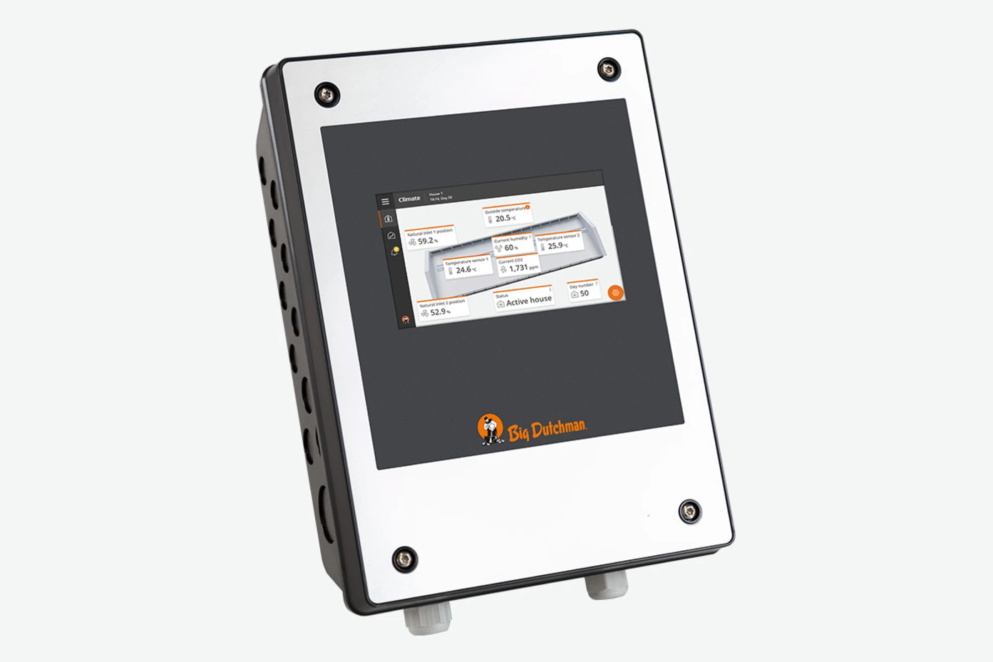 Базовый модуль ViperTouch 1520 7" без датчиков