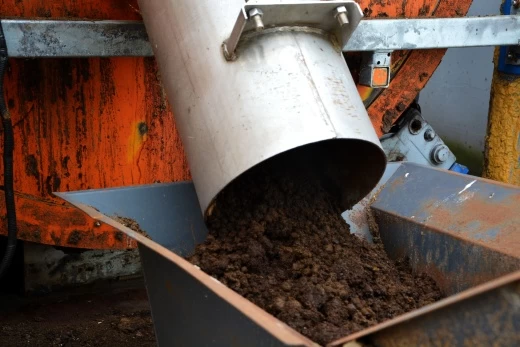 Фильтрационно-сушильная установка для производства подстилки BRS 1000/2000