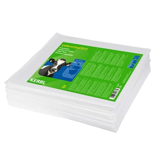 15668 СНЯТ С ПРОДАЖ Салфетки многоразовые UdderoClean ECO, 32х35см,40 шт Kerbl