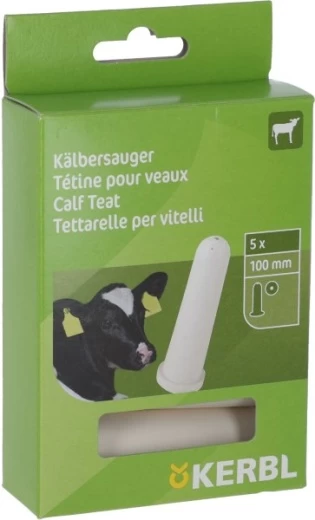 Соска для телят 100мм, с крестообразным отверстием