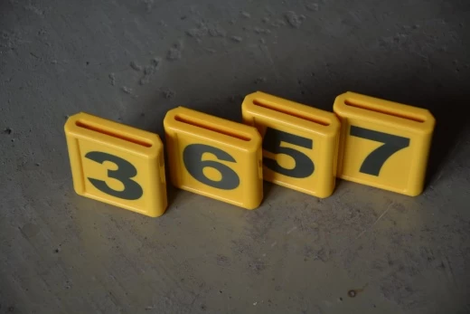 208487 Цифровой блок 7, желтый Kerbl