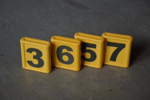 208487 Цифровой блок 7, желтый Kerbl