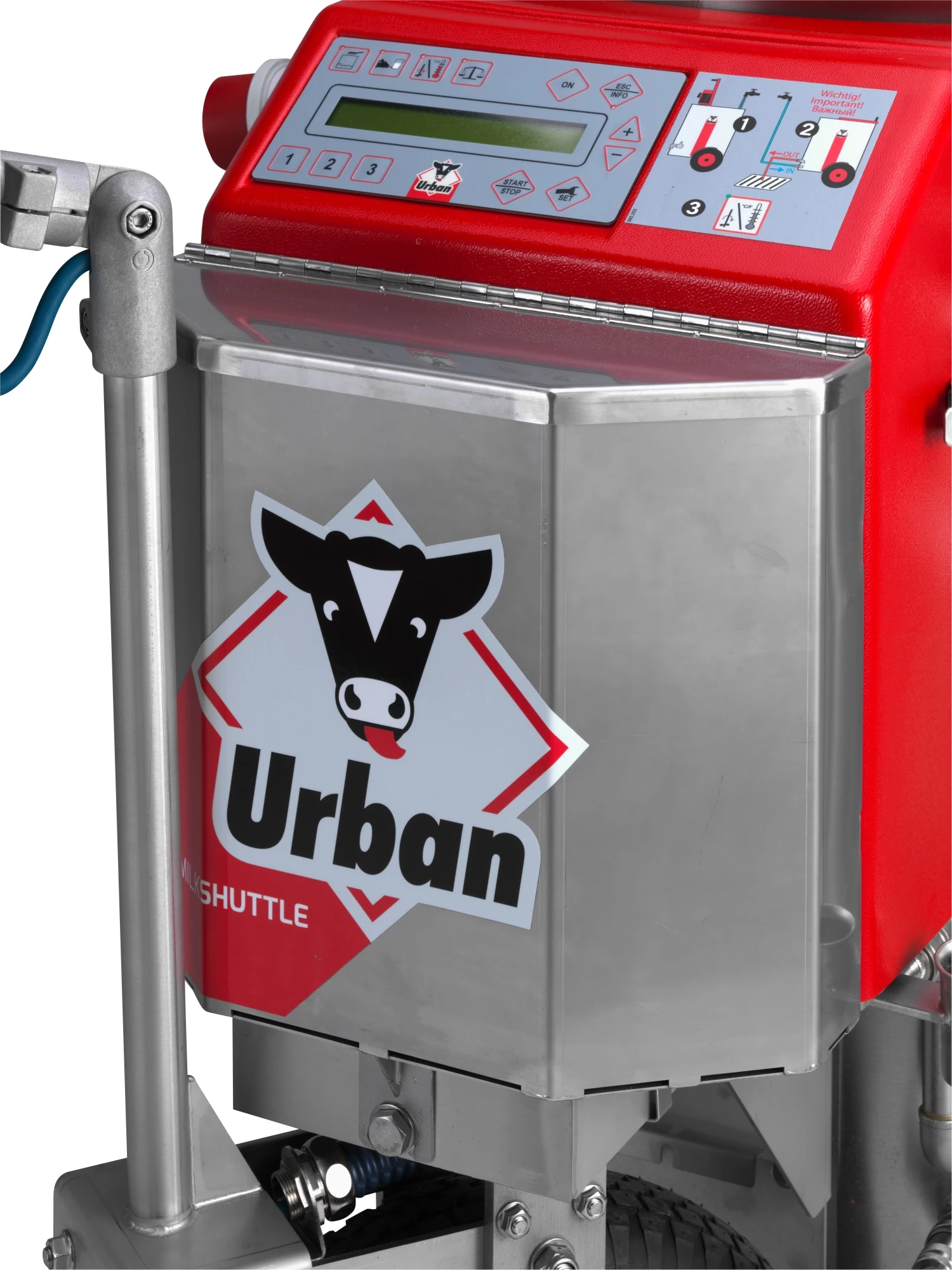 Молочное такси с пастеризацией и электроприводом, 250л