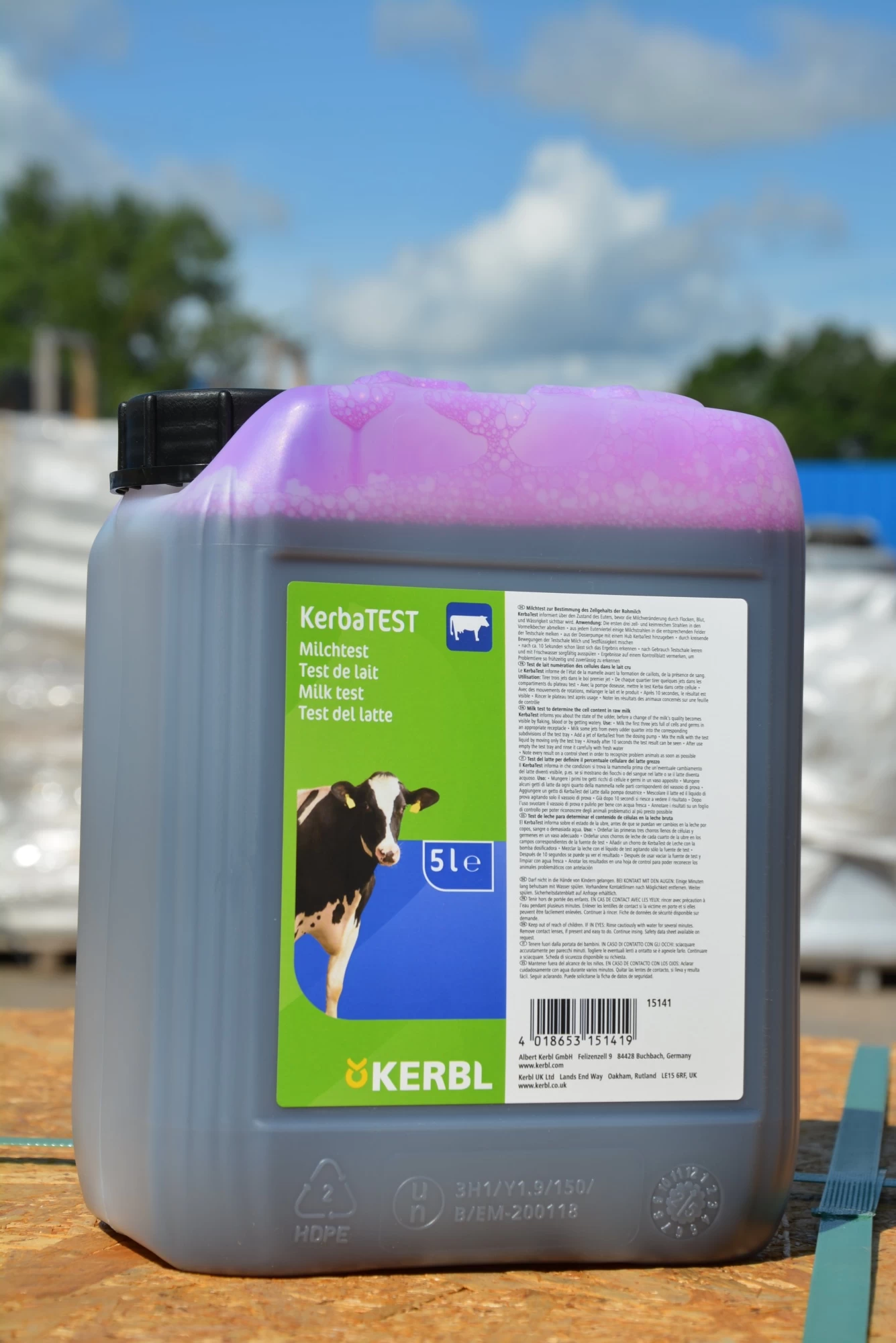 15141 Молочный тест KerbaTEST, 5л Kerbl