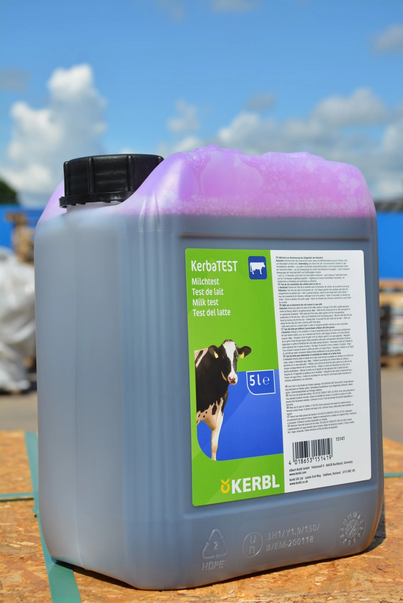 15141 Молочный тест KerbaTEST, 5л Kerbl