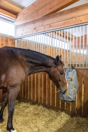 Сумка для сена Canvas 70х50см, серая